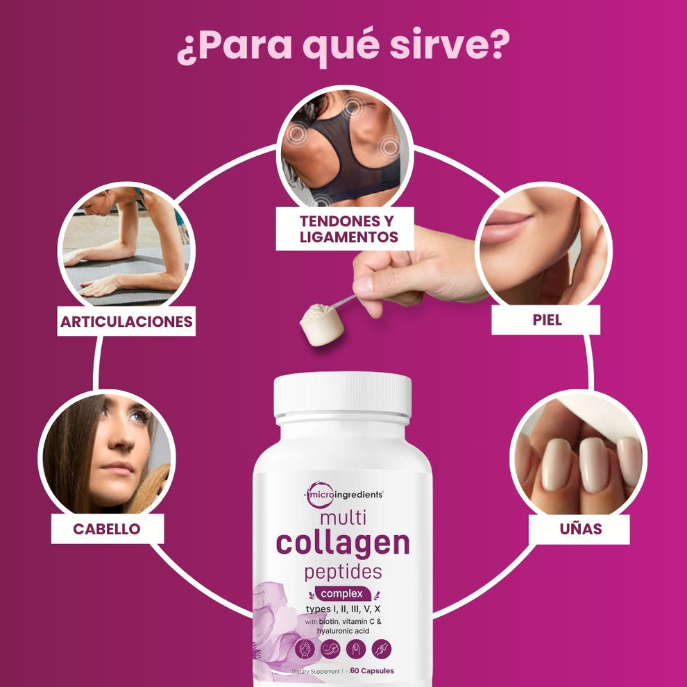 MULTI COLLAGEN PEPTIDES EN CÁPSULAS – APOYO TOTAL PARA TU BELLEZA Y MOVILIDAD