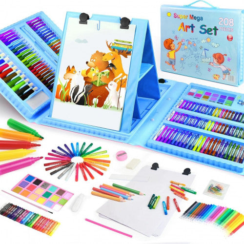 MEGA KIT DE ARTE 208PCS