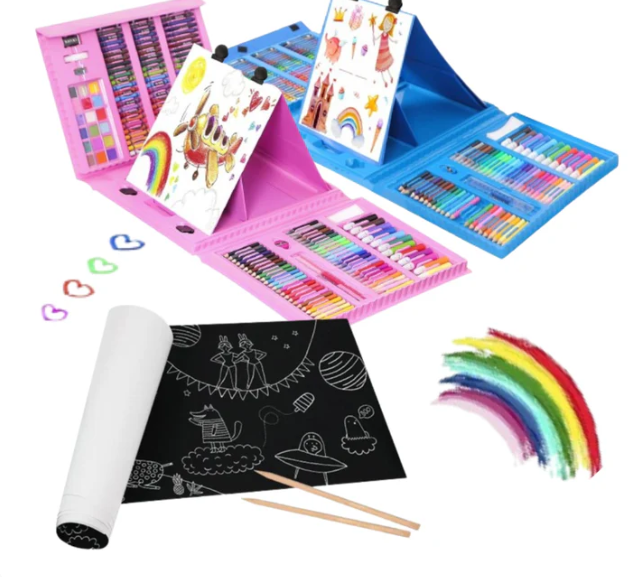 MEGA KIT DE ARTE 208PCS