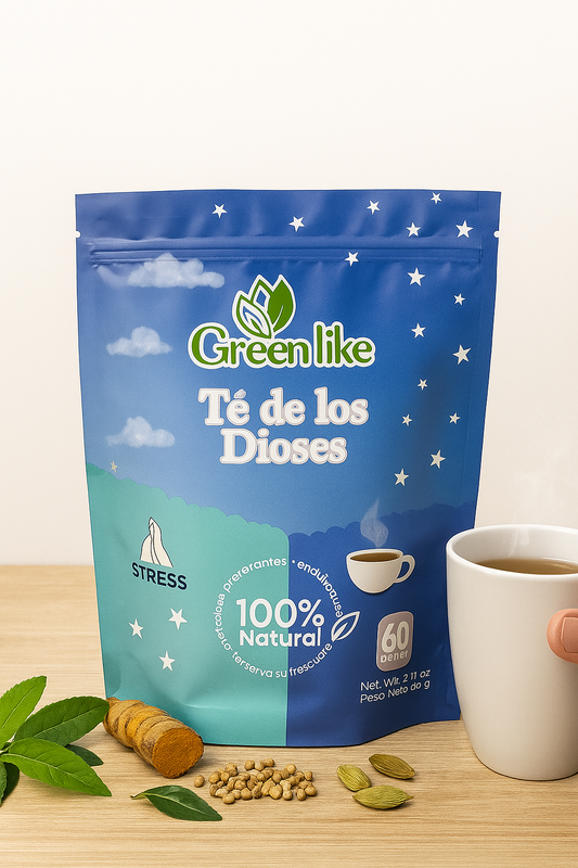 TÉ DE LOS DIOSES – INFUSIÓN DÚO ANTI ESTRÉS & MEJORA DEL SUEÑO – 100% NATURAL
