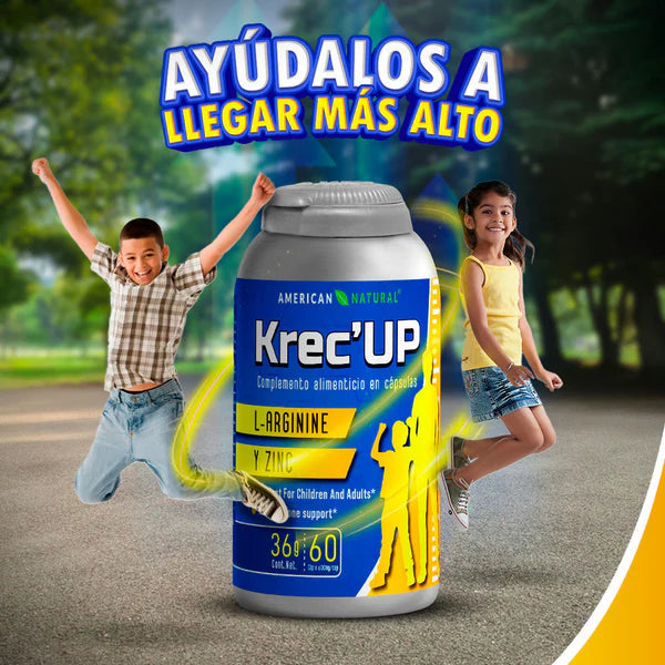 KRECUP ESTIMULA LA HORMONA DE CRECIMIENTO