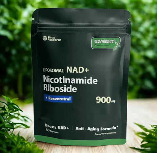 LIPOSOMAL NAD+ SUPLEMENTO CELULAR CON NICOTINAMIDA RIBÓSIDO Y RESVERATROL